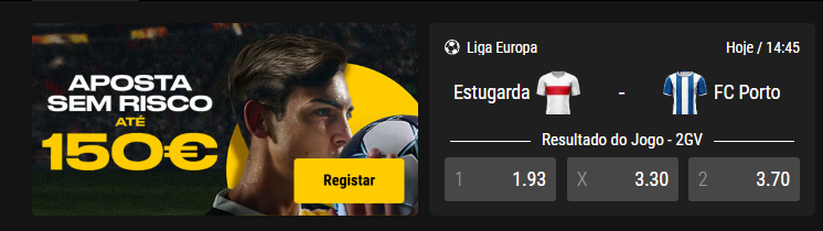 bwin estugarda vs porto