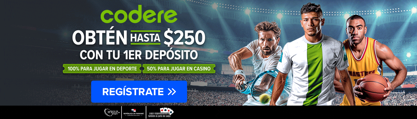 Codere panamá Bonus