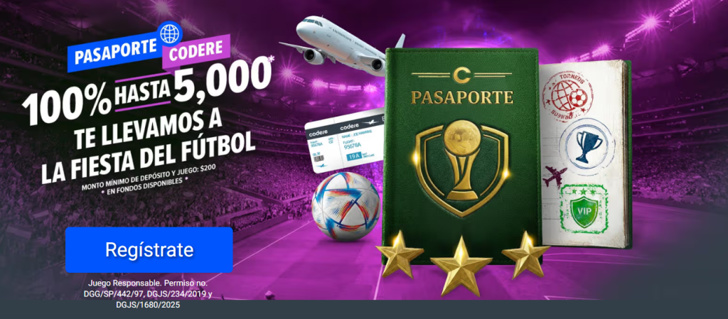 codere pasaporte copa del mundo