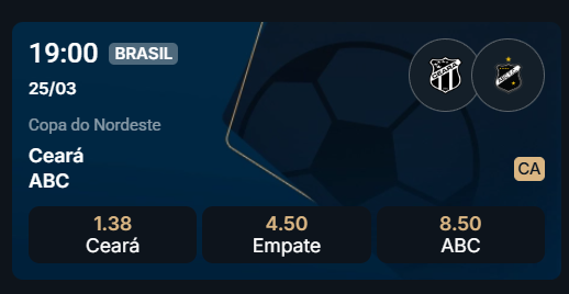 estrelabet ceará x abc