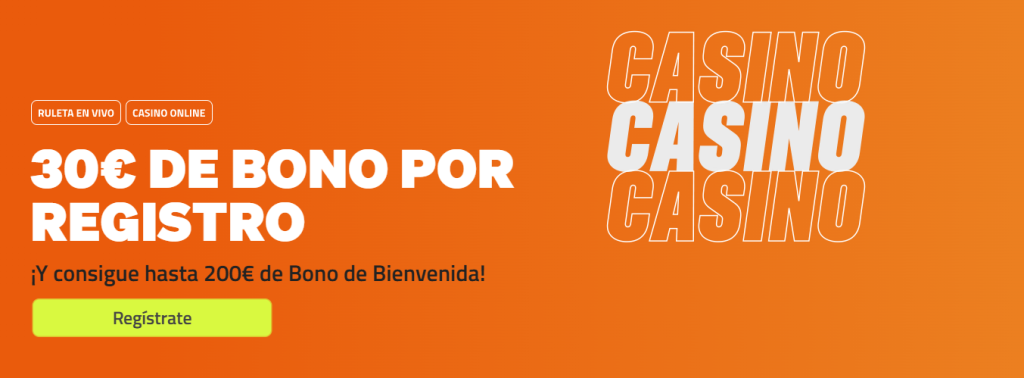 Sin depósito bono de bienvenida