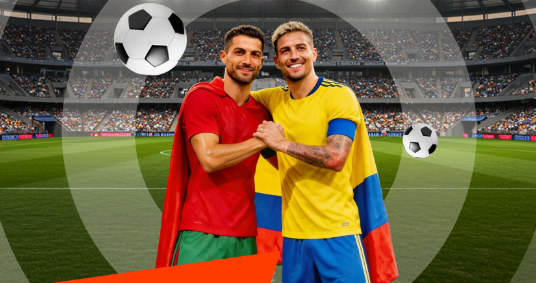 Promoción oficial de la Misión Marruecos vs Ecuador en Betano.