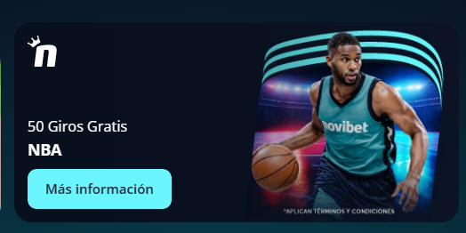 novibet 50 giros gratis nba