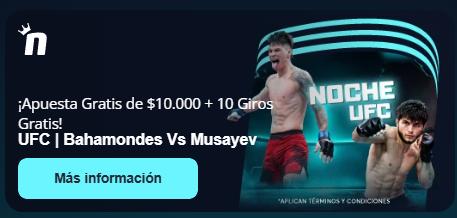 novibet apuesta gratis ufc