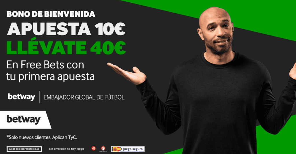 nuevo bono betway apuestas