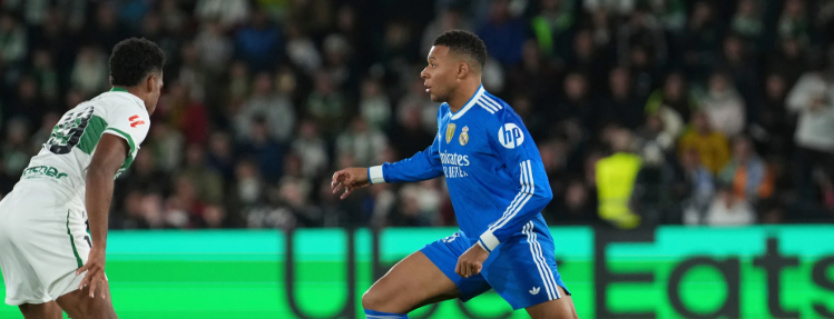 Real Madrid vs Elche en Novibet Ecuador.