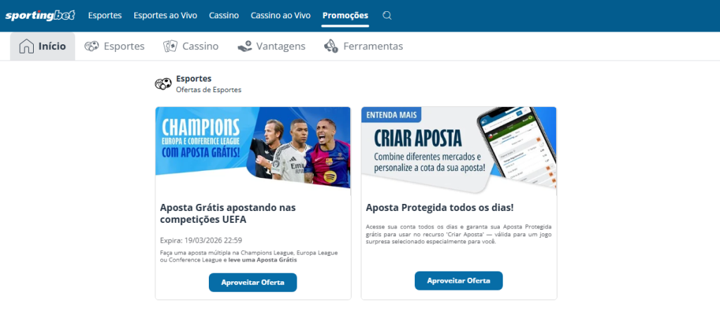 sportingbet apostas