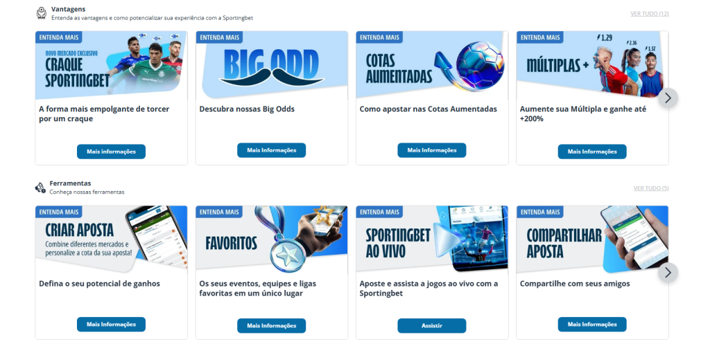 sportingbet ventagens