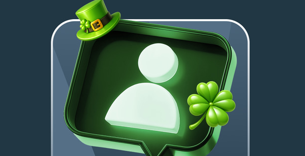 Banner promocional oficial de St. Patrick en Solbet para ganar premios.