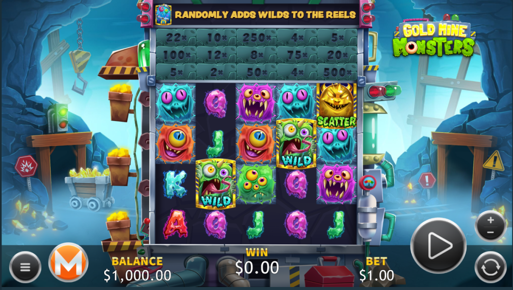 stake gold mine monsters