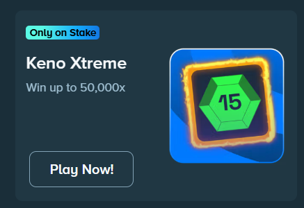 stake keno xtreme