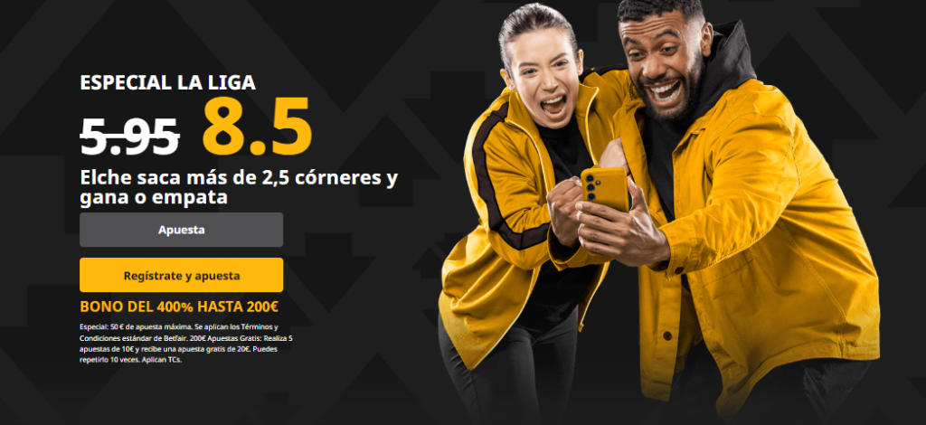 supercuota betfair madrid vs elche