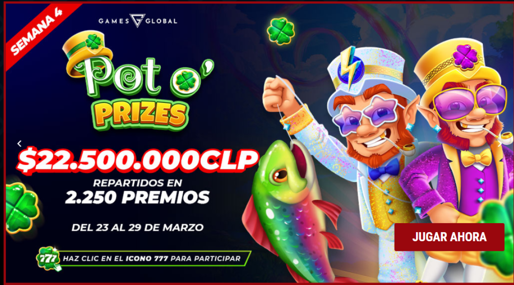 winchile pot o' prizes semana 4