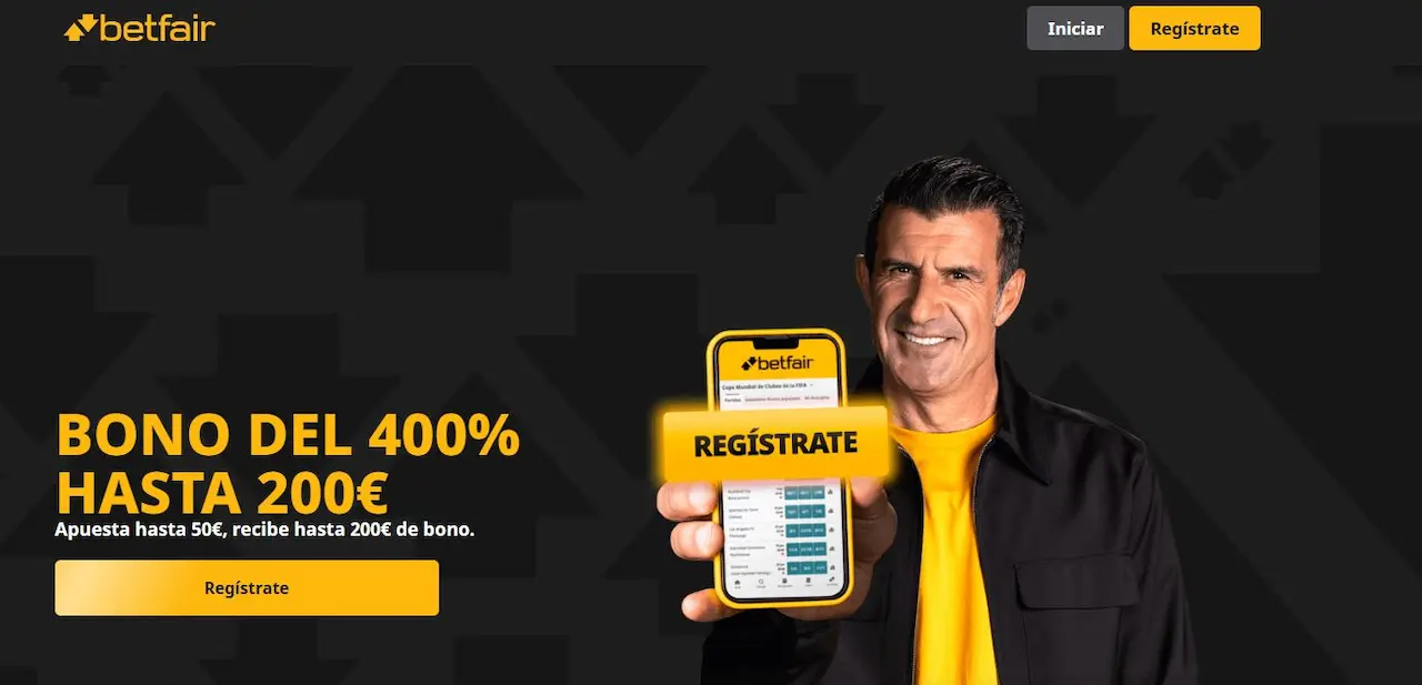 Betfair bono de bienvenida