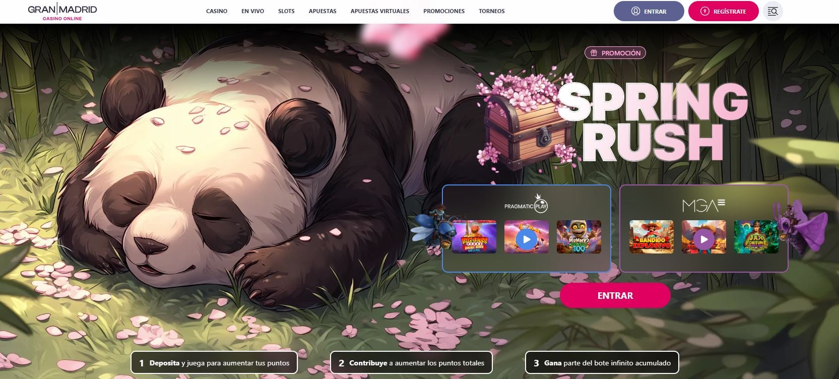 Casino Gran Madrid Spring Rush