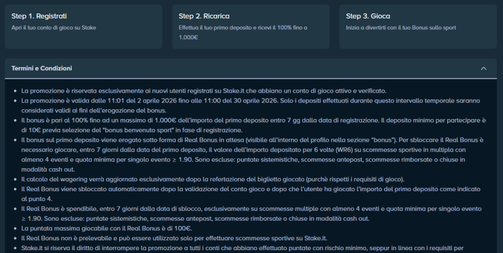 Comparazione Bonus Scommesse Sportive