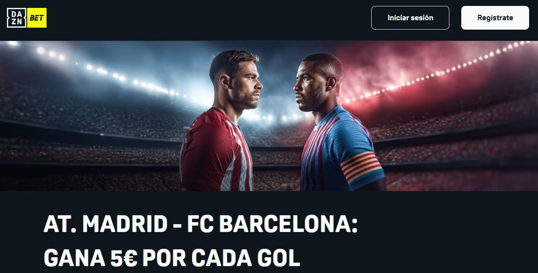 DAZN Bet Atlético vs Barcelona
