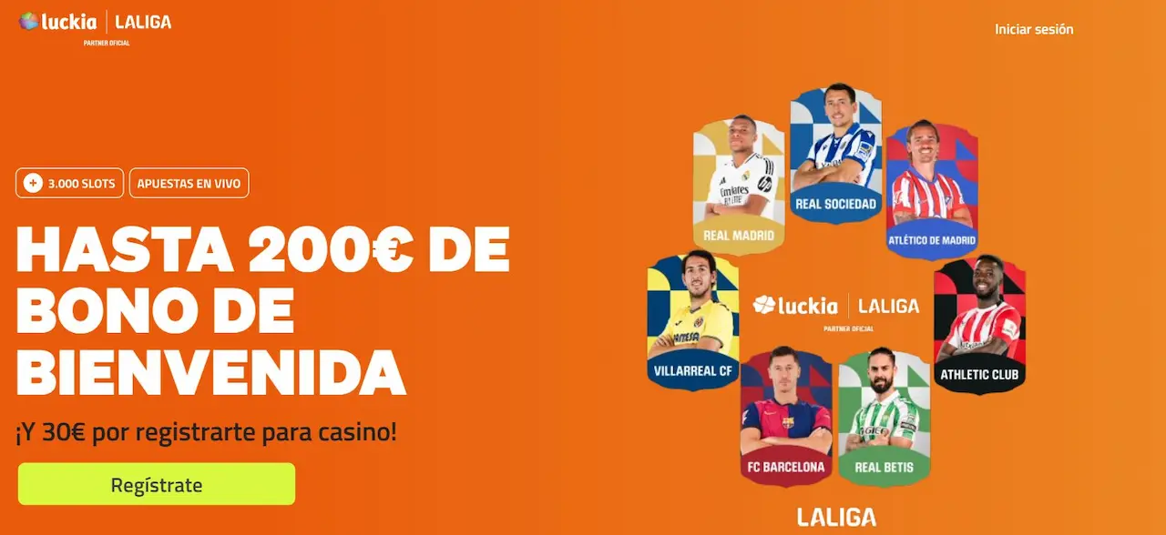 Luckia bono de bienvenida