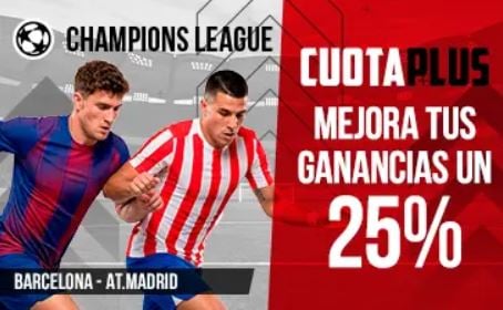 MARCAapuestas CuotaPlus Barcelona vs Atlético