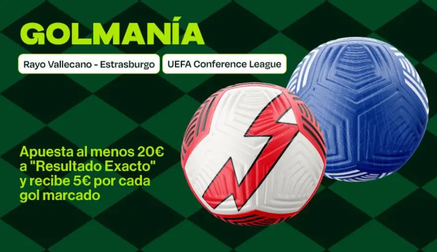 RETAbet Golmanía Rayo Vallecano vs Estrasburgo