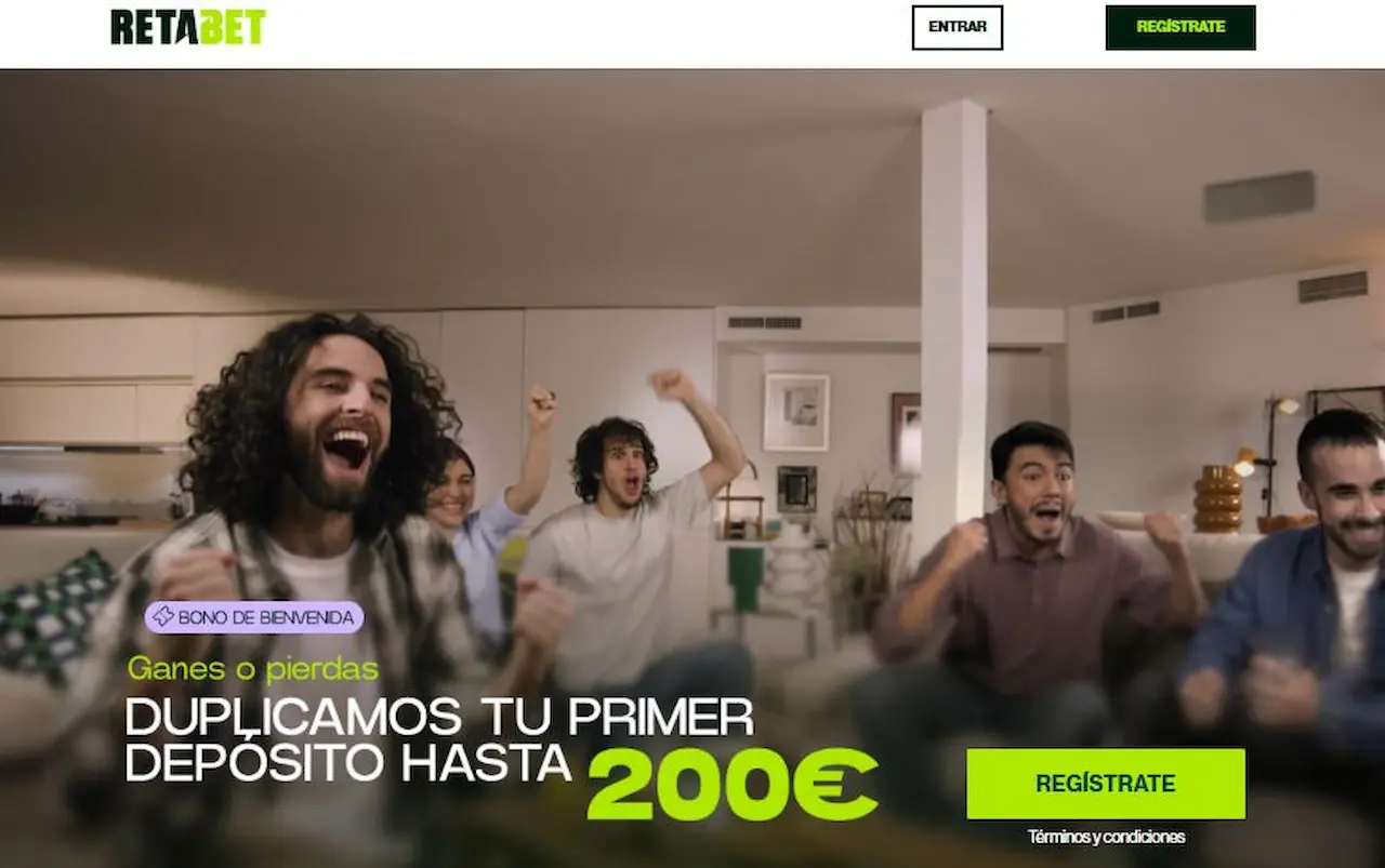 RETAbet bono de bienvenida