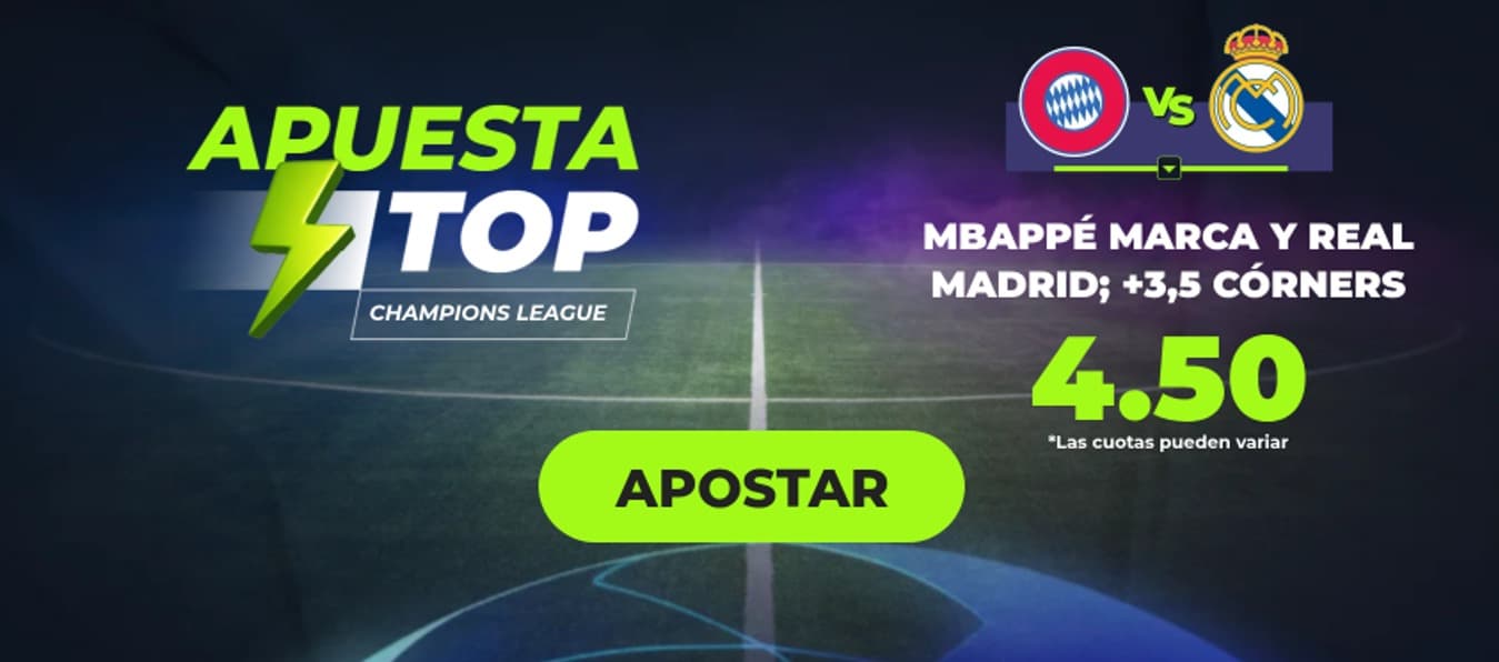 YoSports Super Apuesta Bayern vs Real Madrid