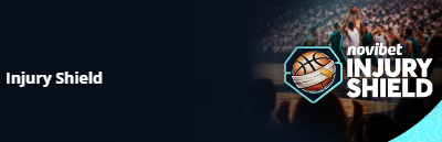 Promoción oficial Injury Shield en Novibet para jugadores de Ecuador.