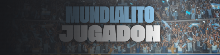 Promoción del Mundialito Jugadon en Jugadón La Rioja con premios millonarios.