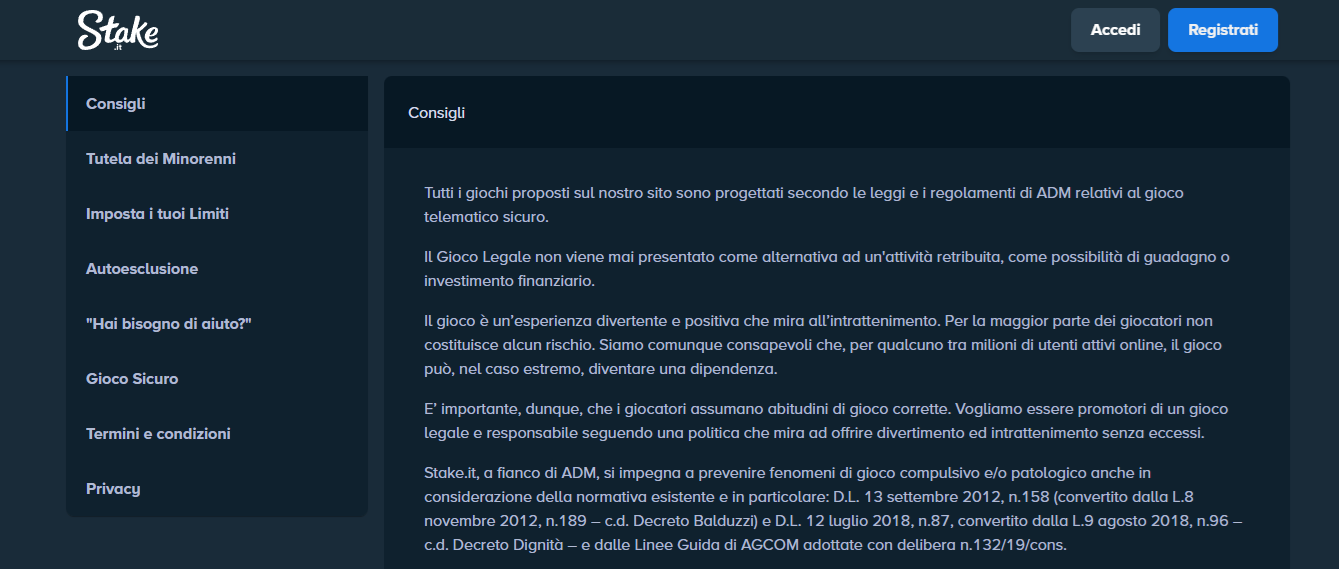 scadenza bonus stake