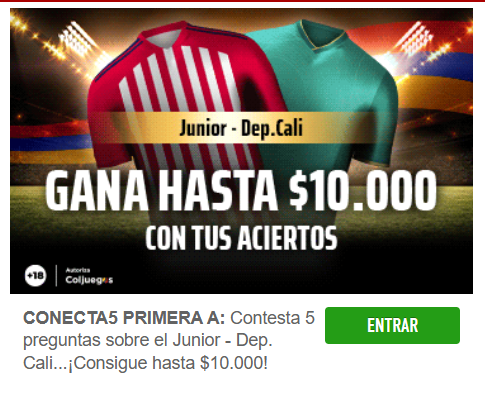 sportium junior vs deportivo cali