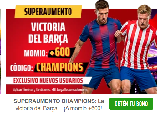 sportiumbet superaumento barcelona atlético