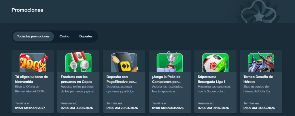 stake bienvenida