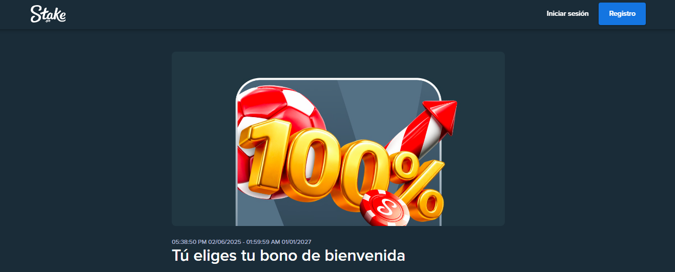 stake bono casino