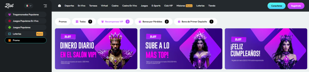 zlot bono bienvenida