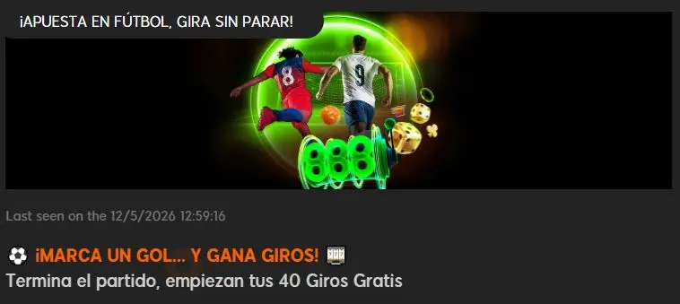 888Sport fútbol giros gratis