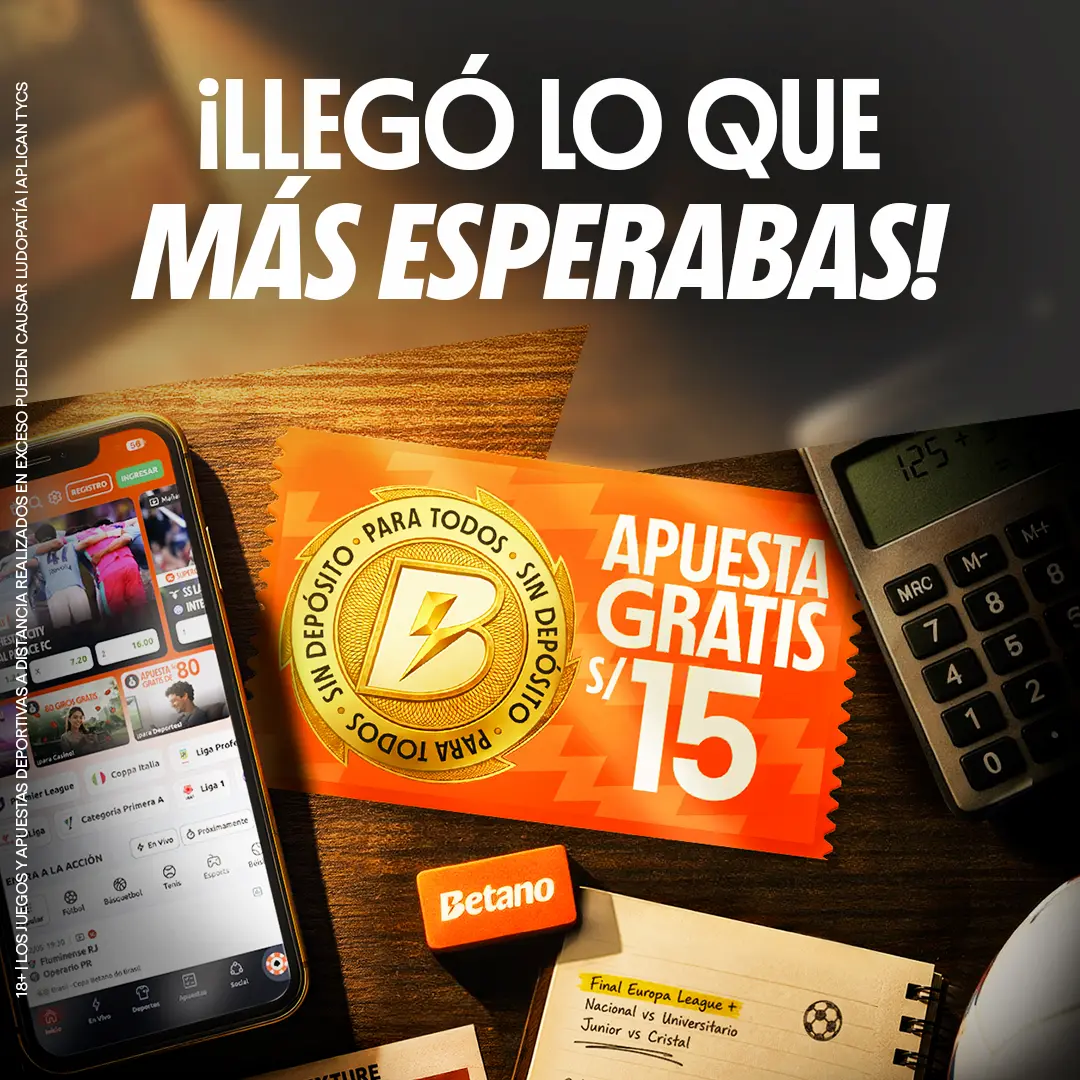 Betano Perú Apuesta Gratis Final Europa League