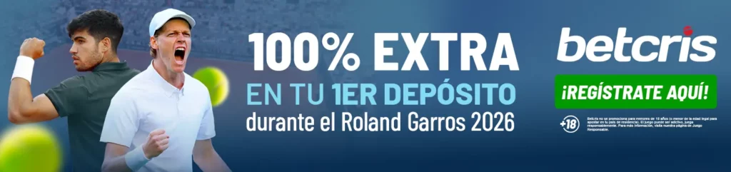 Betcris Roland Garros 2026