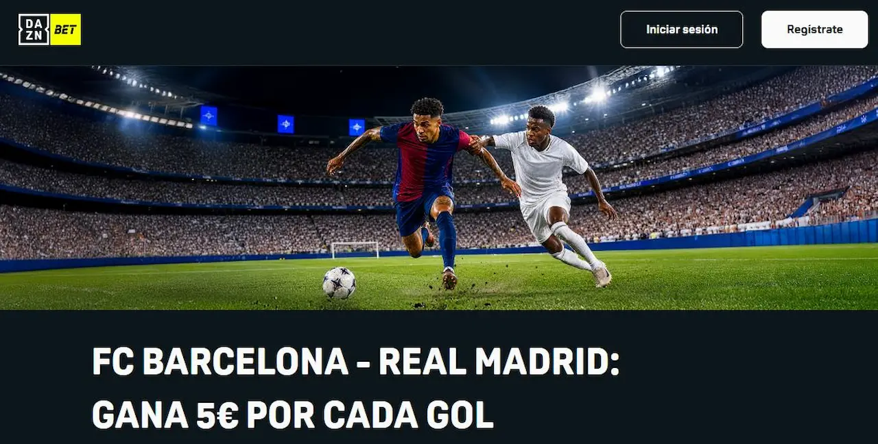 DAZN Bet El Clásico Barcelona vs Real Madrid