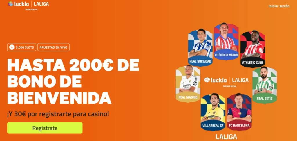 Luckia bono de bienvenida