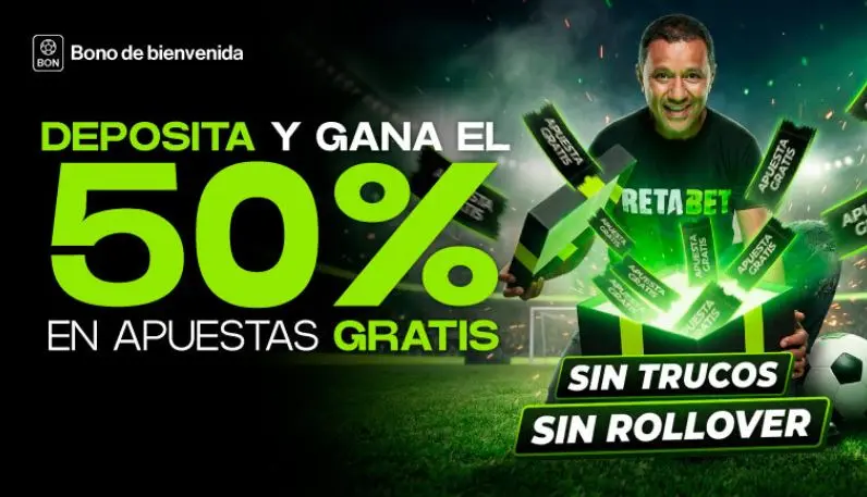 RETAbet Perú bono de bienvenida
