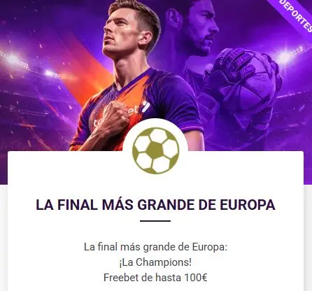 Tonybet Final Champions League portada
