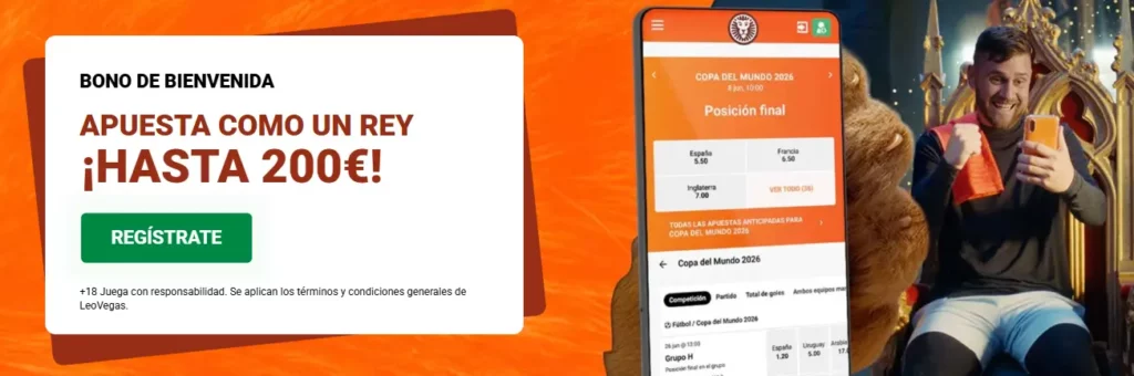 leovegas apuestas final champions cuotas altas final champions