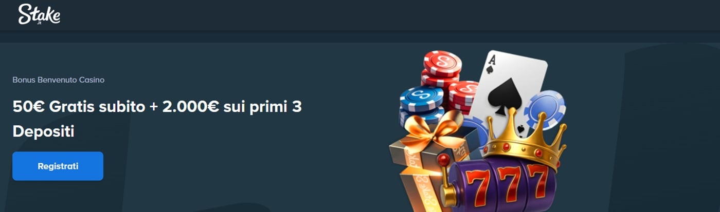 stake bonus italia
