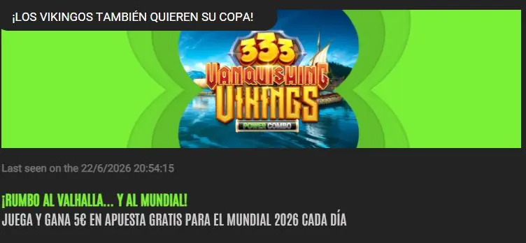 888Sport Los Vikingos también quieren su copa
