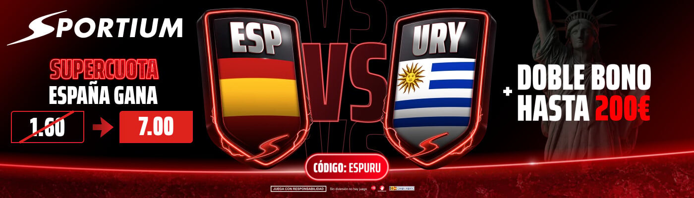 sportium bono españa-uruguay