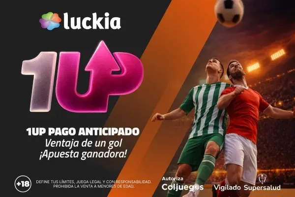 Luckia 1UP Pago Anticipado