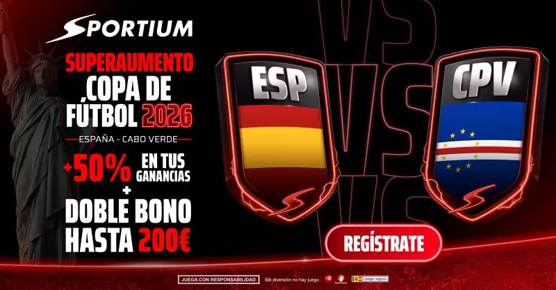 Sportium Supercuota España vs Cabo Verde