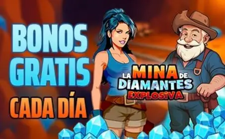 Sportium casino bonos gratis diarios La Mina de Diamantes Explosiva