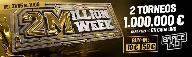 Winamax 2 Million Week Space KO