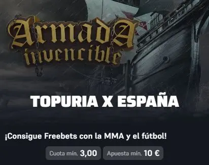 Winamax Armada Invencible Topuria España